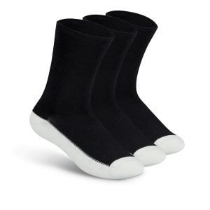 Casual/Dress Diabetic Socks - Black