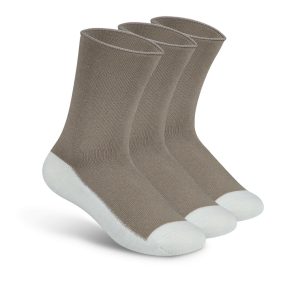 Casual/Dress Diabetic Socks - Brown