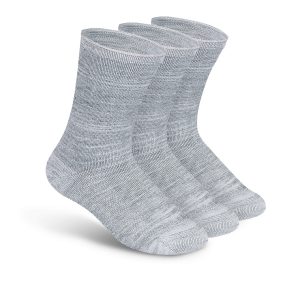 Extra Roomy Socks (Thick) - Gray