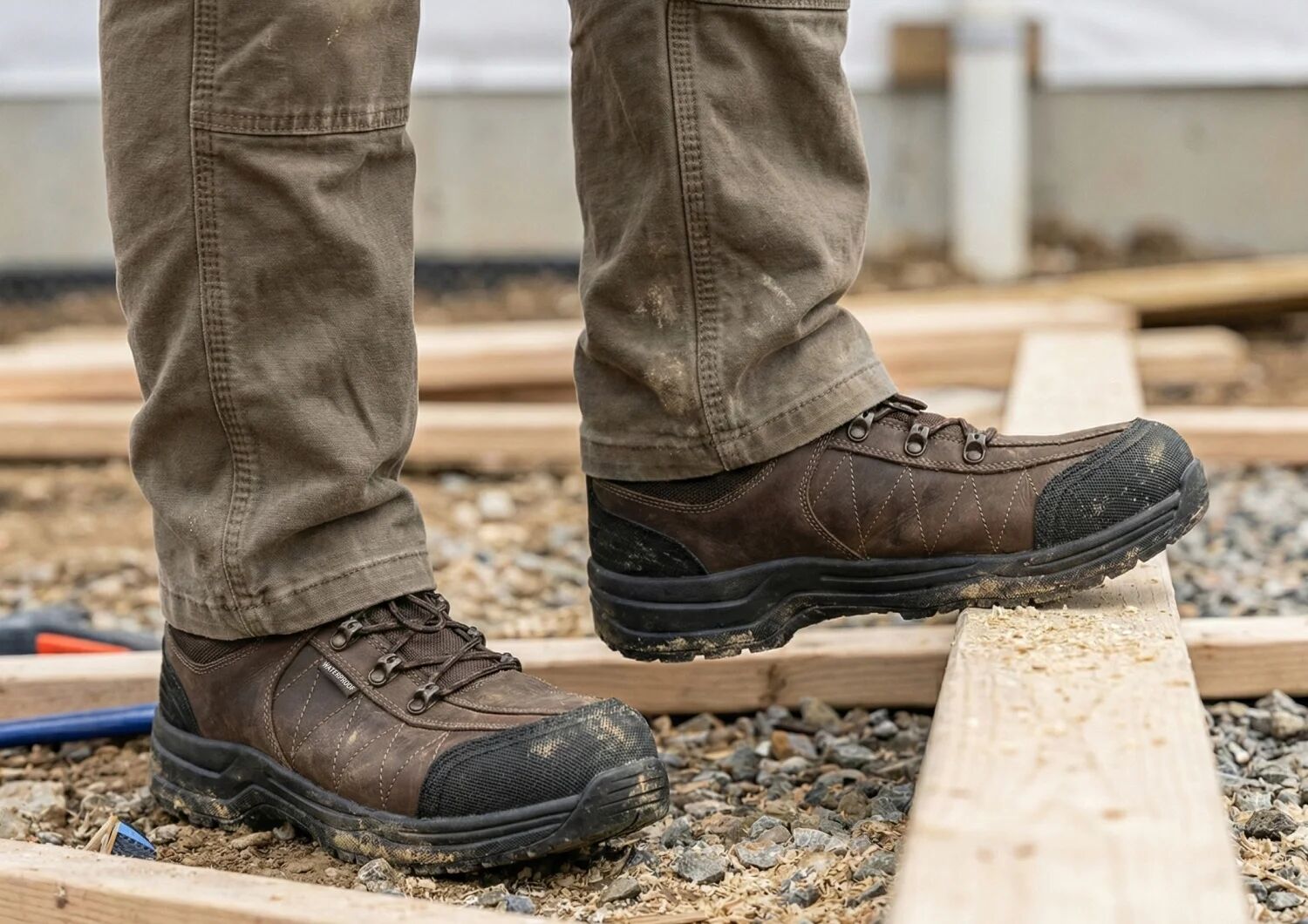 Dolomite Work Shoes - Brown - Image 13