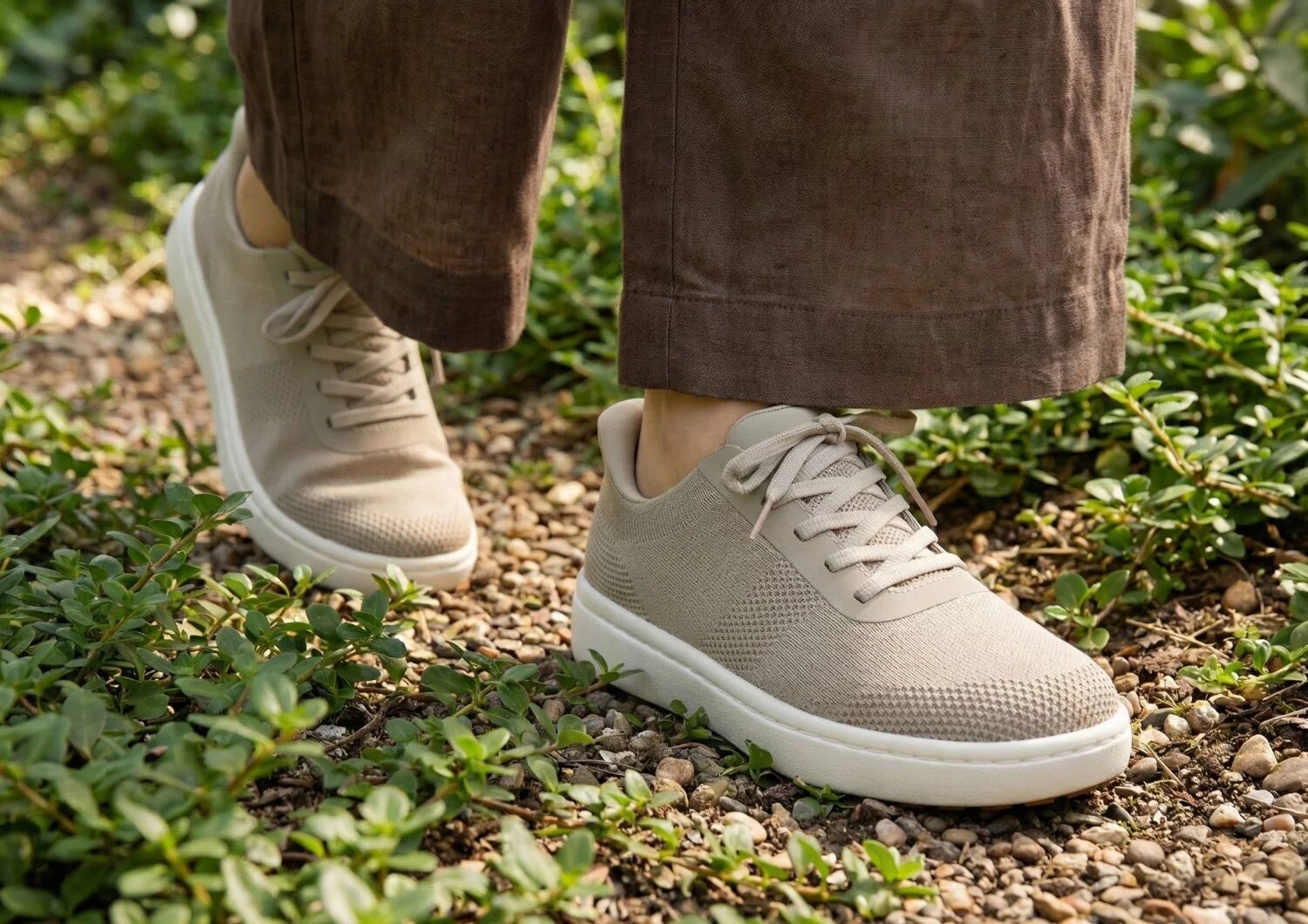 Wander Hands-Free Knit - Beige - Image 12