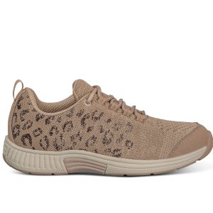 Coral - Beige Leopard