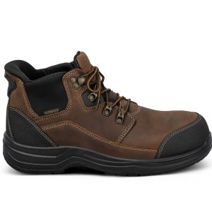 Graphite Hands-Free Work Boots - Brown